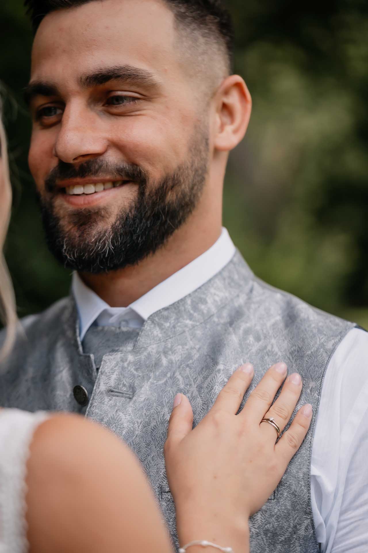 Hochzeit Ring Hand Frau